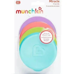 Munchkin Tampas de copo Miracle 360, 4 peças Clearance
