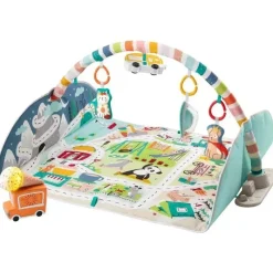 Fisher-Price Tapete de jogo jumbo da Fisher Price Activity City Gymto Hot