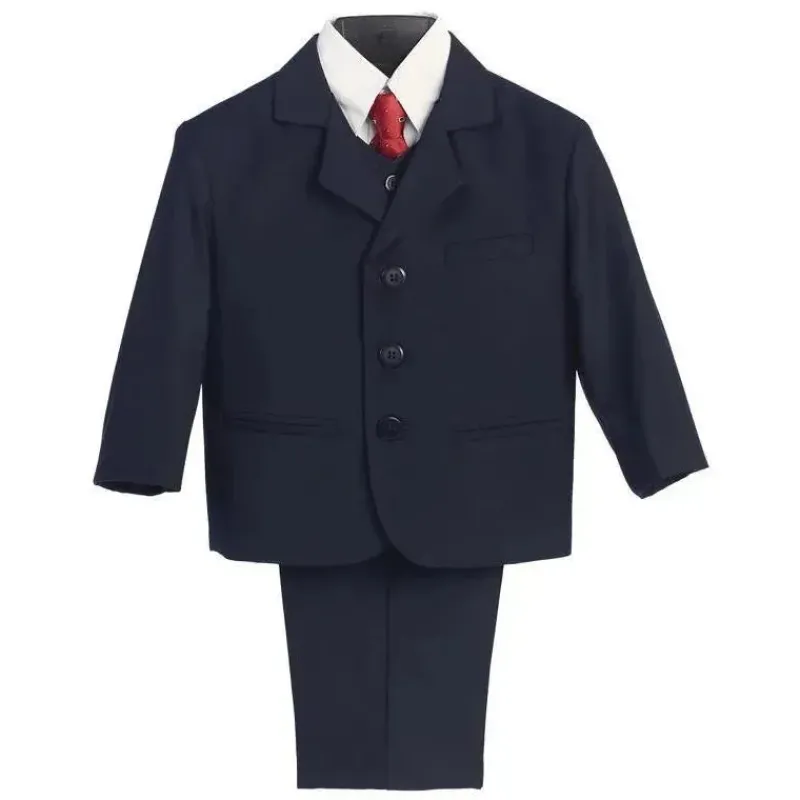 terno_lito_boys__botes_ci_SKUz7zjVOA8_0.webp Lito Children's Wear Terno Lito Boy's 3 botões, cinza claro, 5 peças Fashion
