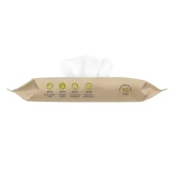 Terra Baby Terra - 70Ct Toalhetes de Água de Bambu Extrato de Kiwi Best