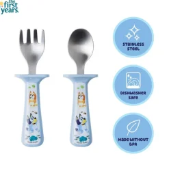 The First Years - Bluey Toddler Utensils 2Pk Fashion