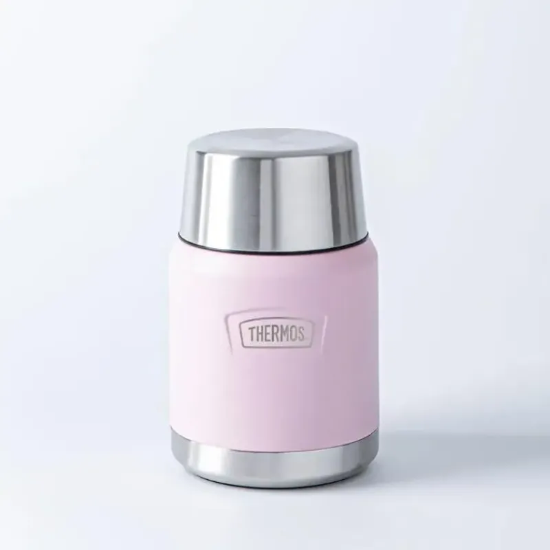 thermos___oz_stainless_st_SKU0D4WBqFM_0.webp Thermos - 16 Oz Stainless Steel Food Jar W/ Spoon, Sunset Pink Fashion
