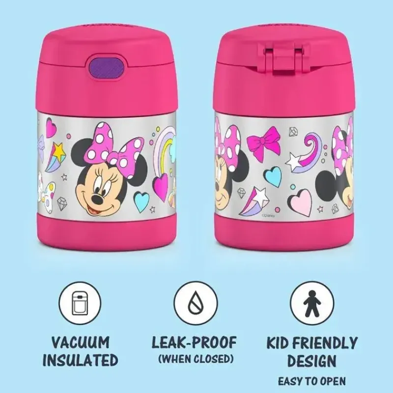 thermos__frasco_de_comida_SKUftSvwp8s_1.webp Thermos - Frasco de comida isolado de aço inoxidável de 10 oz com colher, Minnie pré-escolar Best
