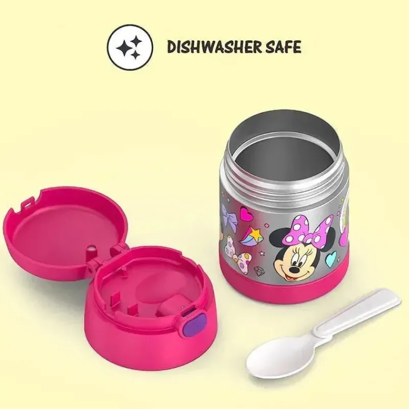 thermos__frasco_de_comida_SKUftSvwp8s_3.webp Thermos - Frasco de comida isolado de aço inoxidável de 10 oz com colher, Minnie pré-escolar Best