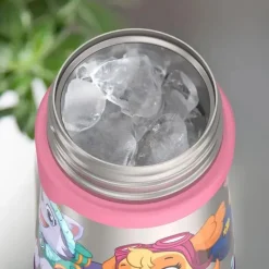 Thermos - Garrafa de canudo de aço inoxidável com isolamento a vácuo de 10 onças, Paw Patrol Girl Clearance