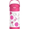 Thermos - garrafa de canudo isolada de aço inoxidável de 12 onças, Barbie Hot