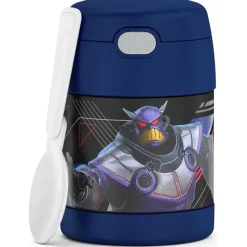Thermos - Pote de alimentos com isolamento a vácuo de aço inoxidável com colher, 10 oz, Lightyear Sale