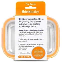 ThinkBaby - Orange Bpa Free Bento Box Online