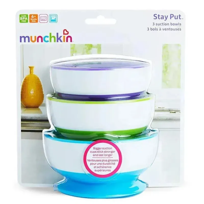 tigelas_de_suco_munchkin__SKUCRPmp1PV_7.webp Munchkin Tigelas de sucção Stay Put, cores sortidas, pacote com 3 Best