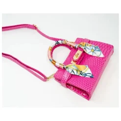 Tiny Treats - Crocodile Scarf Handbag, Red Online