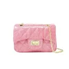 Tiny Treats - Mini bolsa acolchoada clássica com brilho, rosa Clearance
