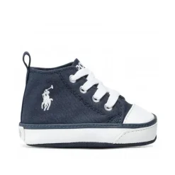 Ralph Lauren Tênis de cano alto Baby - Boy Hamptyn, azul marinho Sale