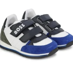 Hugo Boss Tênis Baby - Menino Camurça, Branco Sale