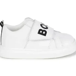 Hugo Boss Tênis Baby - Velcro Baixo, Branco Sale