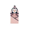 Hudson Baby Toalha com capuz de rosto de animal de bebê Hudson, pinguim feminino Clearance