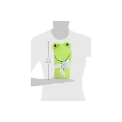 Baby Vision Toalha de bebê felpuda com capuz Luvable Friends com rosto de animal, sapo Sale