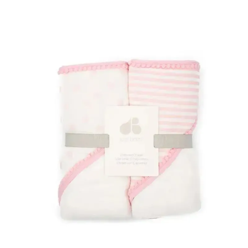 toalhas_de_beb_com_capuz__SKUUPAlC32U_0.webp Just Born Toalhas de bebê com capuz rosa recém-nascidas de 2 peças Fashion