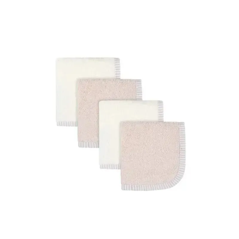 toalhinhas_de_tecido_rosa_SKURi8t1gRR_0.webp Gerber Toalhinhas de tecido rosa para meninas 4 PAck Fashion