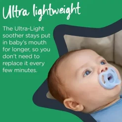 Tommee Tippee - chupeta ultraleve para chupetas Asst, 6-18 meses, pacote com 2 Sale
