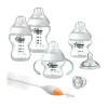 Tommee Tippee - Closer To Nature Kit inicial para alimentação com mamadeira para bebês recém-nascidos - Branco New