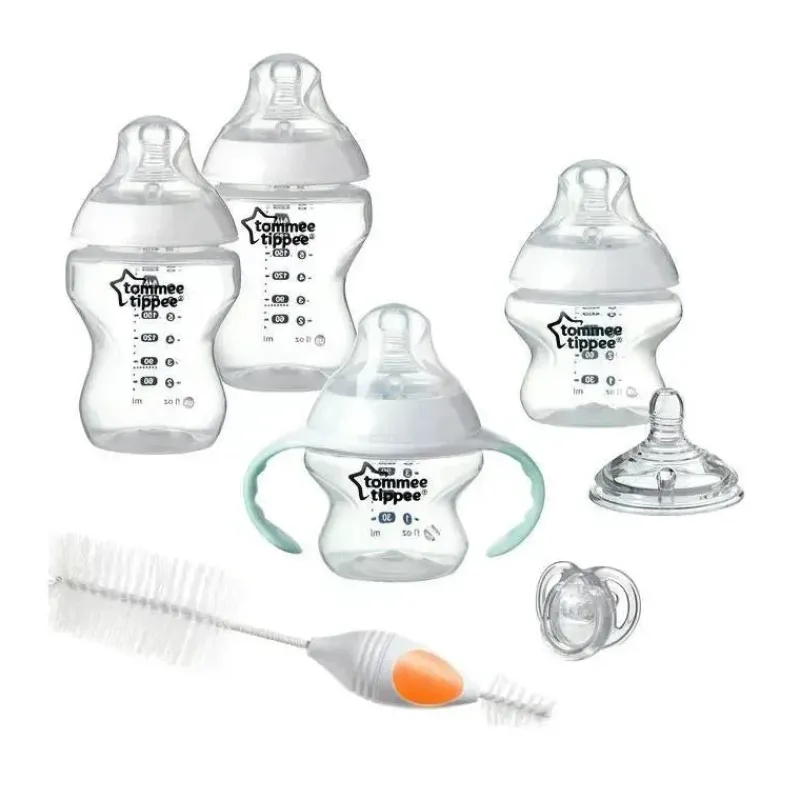 tommee_tippee__closer_to__SKUmifxNTKE_0.webp Tommee Tippee - Closer To Nature Kit inicial para alimentação com mamadeira para bebês recém-nascidos - Branco New