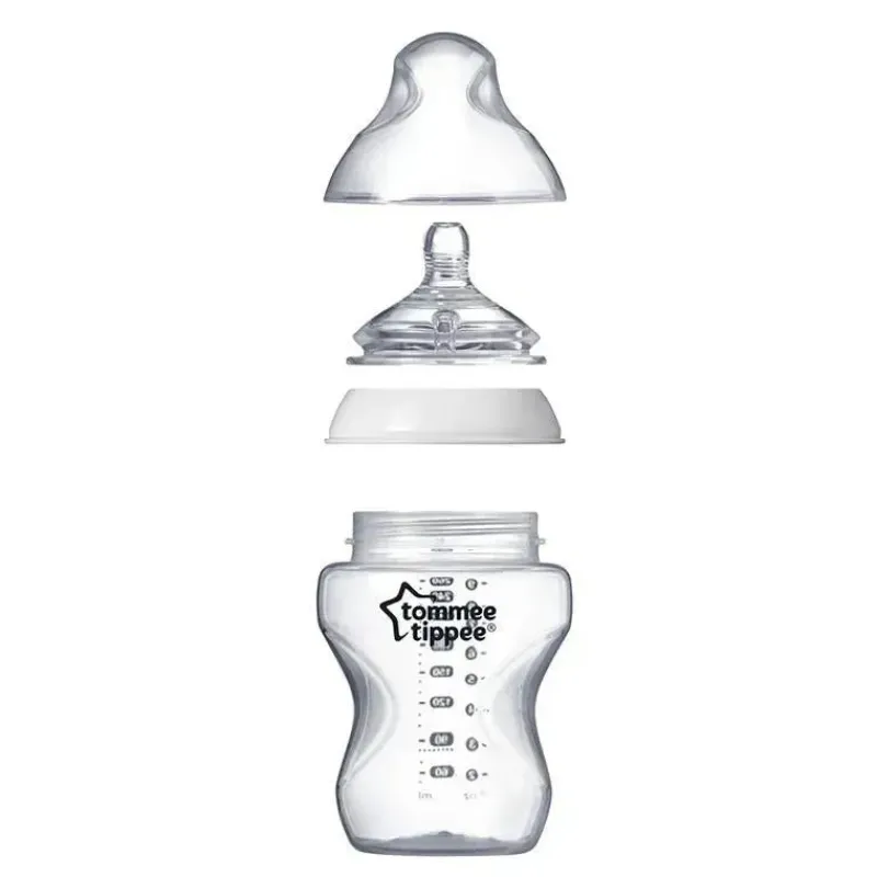 tommee_tippee__closer_to__SKUmifxNTKE_3.webp Tommee Tippee - Closer To Nature Kit inicial para alimentação com mamadeira para bebês recém-nascidos - Branco New