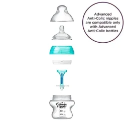 Tommee Tippee - Mamilo Anti-Cólica Avançado 2Pk de Fluxo Lento Sale