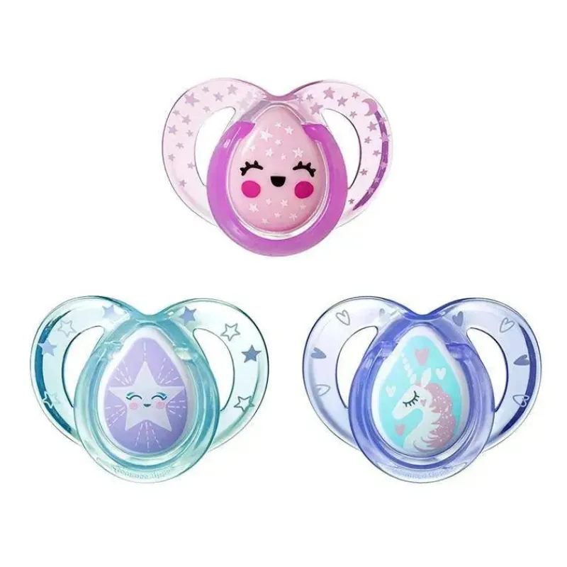 tommee_tippee__pk_mais_pe_SKUveW4vyaa_3.webp Tommee Tippee - 3Pk mais perto da natureza Dia e noite Chupetas que brilham no escuro 6-18M - As cores podem variar Discount