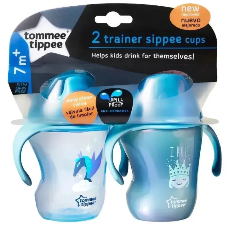 tommee_tippee_pack_infant_SKUFS04A3GT_4.webp Tommee Tippee 2-Pack Infant Trainer Sippee Cup 7M+ 8Oz - As Cores Podem Variar Fashion