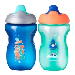 Tommee Tippee Sippee Cup 2-Pack 10 oz, cores/temas podem variar Hot