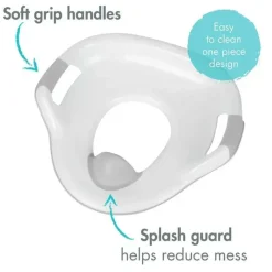 Tomy - Assento de Treinador Soft Grip dos Primeiros Anos, Cinza Clearance