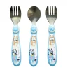 Tomy - Conjunto de garfos e colheres Bluey para crianças pequenas Best