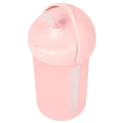 Tomy - copo de canudo de silicone rosa Fashion