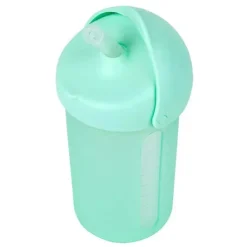 Tomy - Copo de canudo de silicone Swig Hortelã New