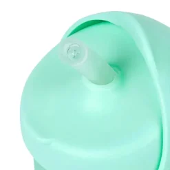 Tomy - Copo de canudo de silicone Swig Hortelã New