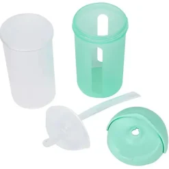 Tomy - Copo de canudo de silicone Swig Hortelã New