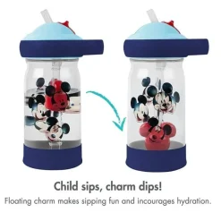 Tomy - Garrafa de Água Mickey Sip &amp; See Best
