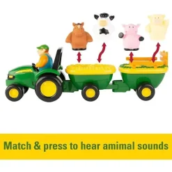 Tomy - John Deere Animal Hayride Outlet