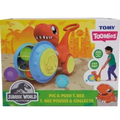 Tomy - Pick & Push T-Rex Jurassic Hot