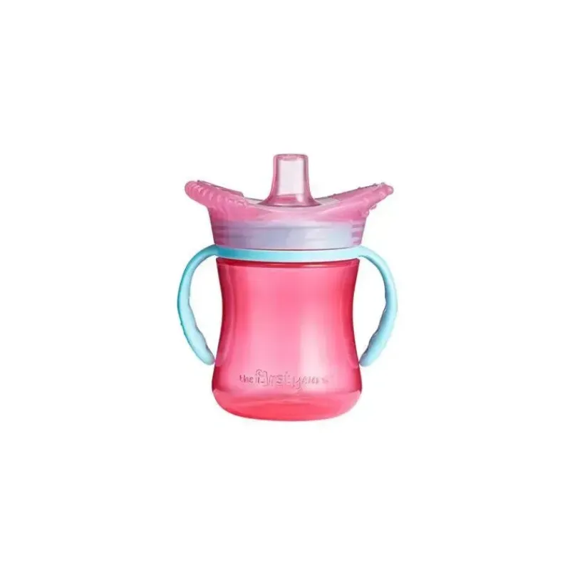 tomy__the_first_years_tee_SKUoPnICSca_0.webp Tomy - The First Years Teethe Around Sensory Trainer Cup, 7Oz, Rosa Hot