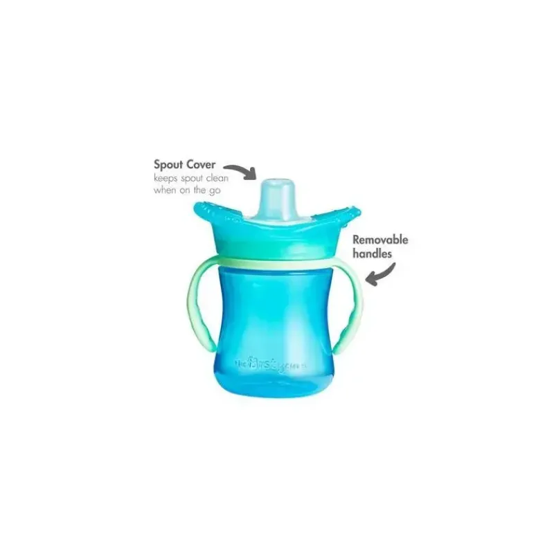 tomy__the_first_years_tee_SKUvYKweUrM_1.webp Tomy - The First Years Teethe Around Sensory Trainer Cup, 7 oz, azul Online