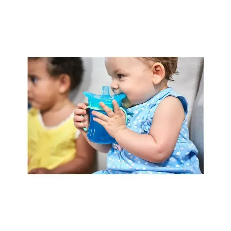 tomy__the_first_years_tee_SKUvYKweUrM_5.webp Tomy - The First Years Teethe Around Sensory Trainer Cup, 7 oz, azul Online
