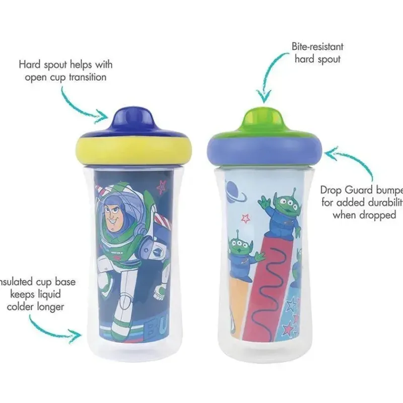 tomy__toy_story_drop_guar_SKU4dmkeGeE_3.webp Tomy - Toy Story Drop Guard Isolado Copo Sippy 2 Pk Best