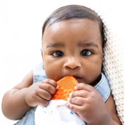Toothi - Teether Clip, Papaya Outlet