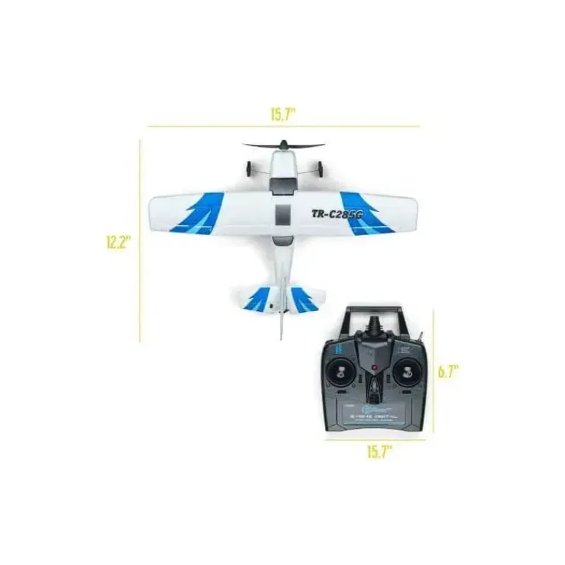 top_race__avio_rc_de__can_SKU9THhgytf_1.webp Top Race - Avião Rc de 3 canais com controle remoto Fashion
