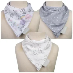 Trend Lab - Conjunto de babador de bandana de jersey Unicorn Dreamer com 3 pacotes Best