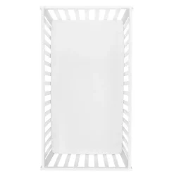 Trend Lab - Lençol de berço de flanela Deluxe, branco Sale
