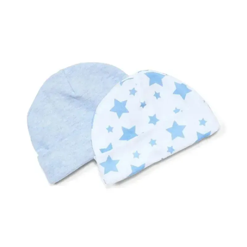 txteis_rosa___unidades_de_SKUgCveqV3K_0.webp Rose Textiles Têxteis Rosa - 2 unidades de chapéu azul urze para bebê menino Hot