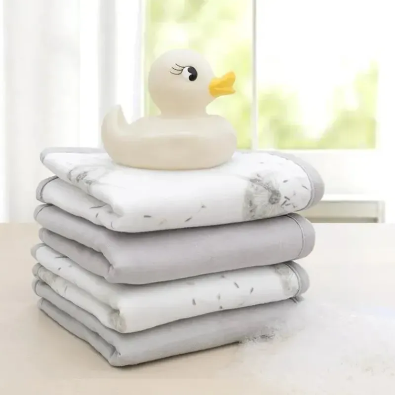 txteis_vivos__panos_de_la_SKUfQqBKZVJ_1.webp Living Textiles Têxteis Vivos - Panos de Lavar de Musselina Orgânica 4Pk para Bebês, Dente de Leão Discount