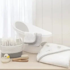 Living Textiles Têxteis Vivos - Panos de Lavar de Musselina Orgânica 4Pk para Bebês, Dente de Leão Discount